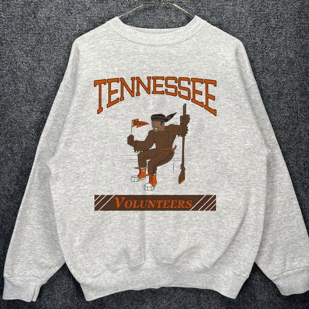 Tennessee Vols Volunteers Usa Single Stitch Sweatshirt H5
